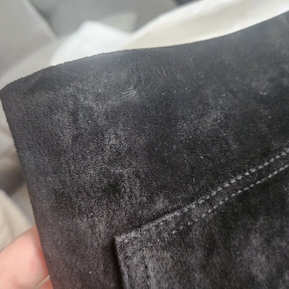 [NWT] ICONE Suede A-Line Mini Skirt - Picture 7 of 7